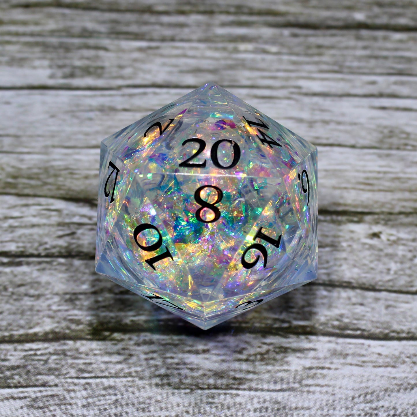 30mm Clear Liquid Core Chonk