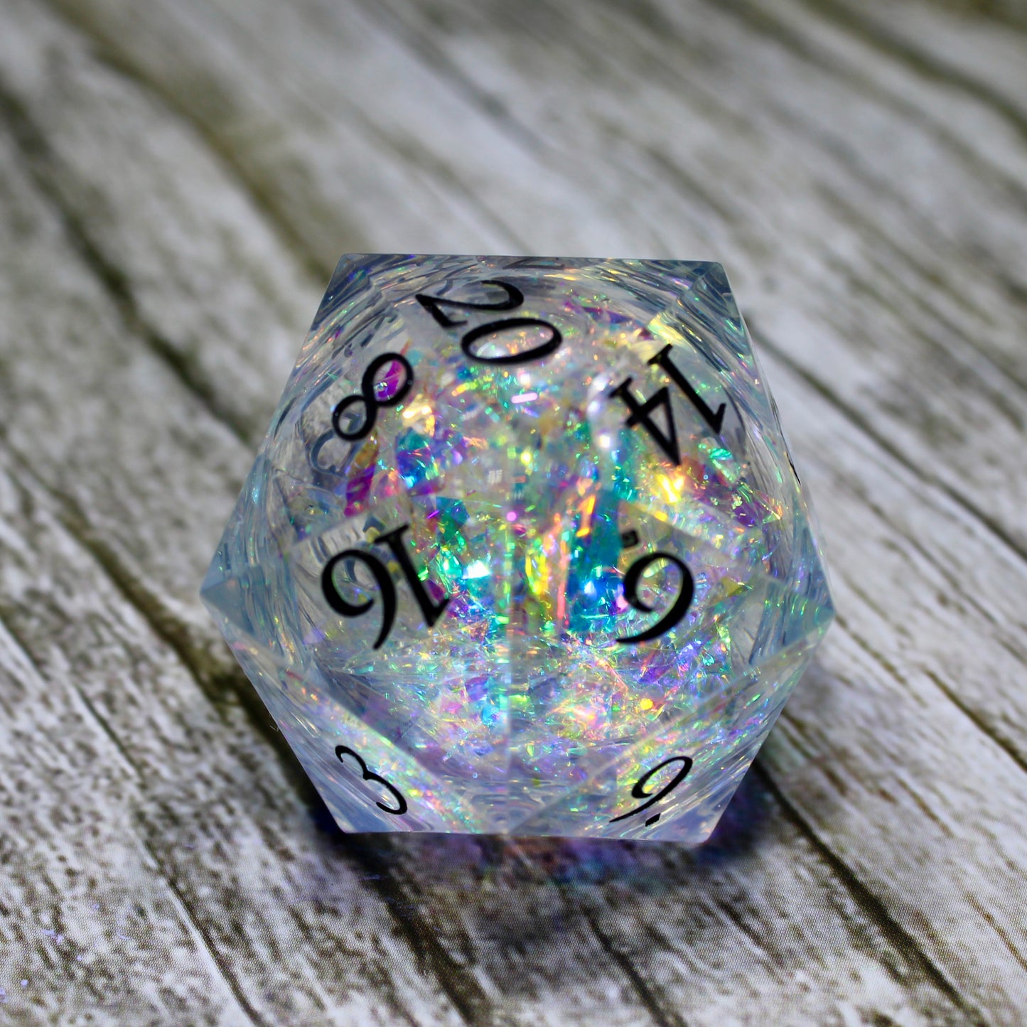 30mm Clear Liquid Core Chonk