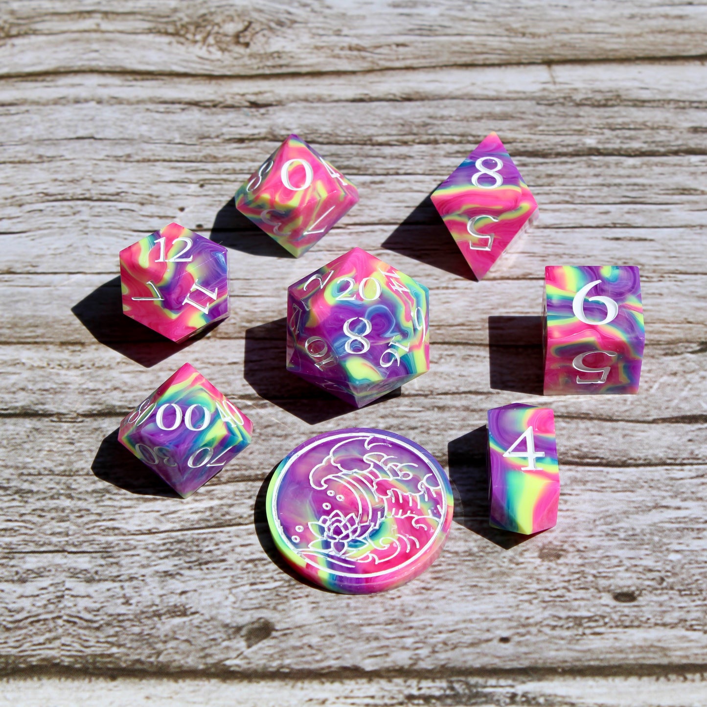 Lisa Fronk Sharp Edge Dice Set