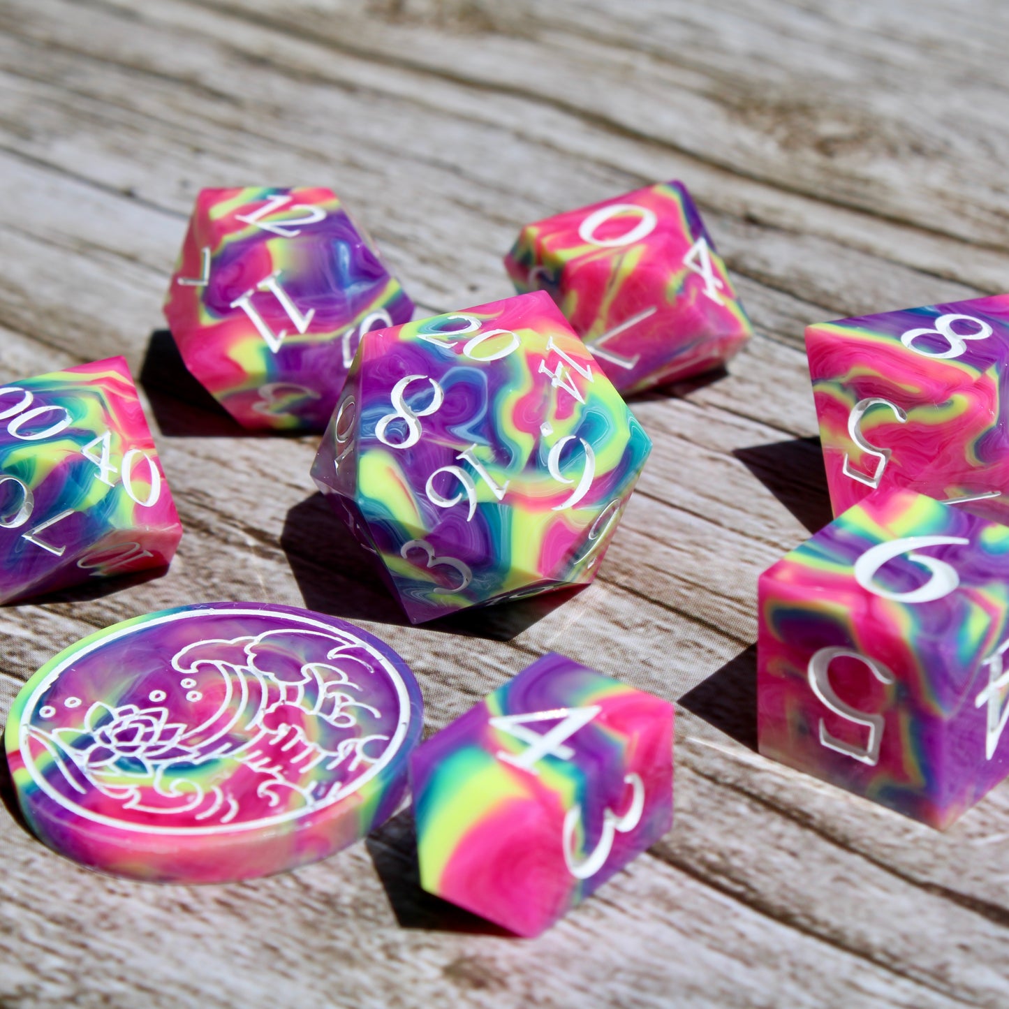 Lisa Fronk Sharp Edge Dice Set