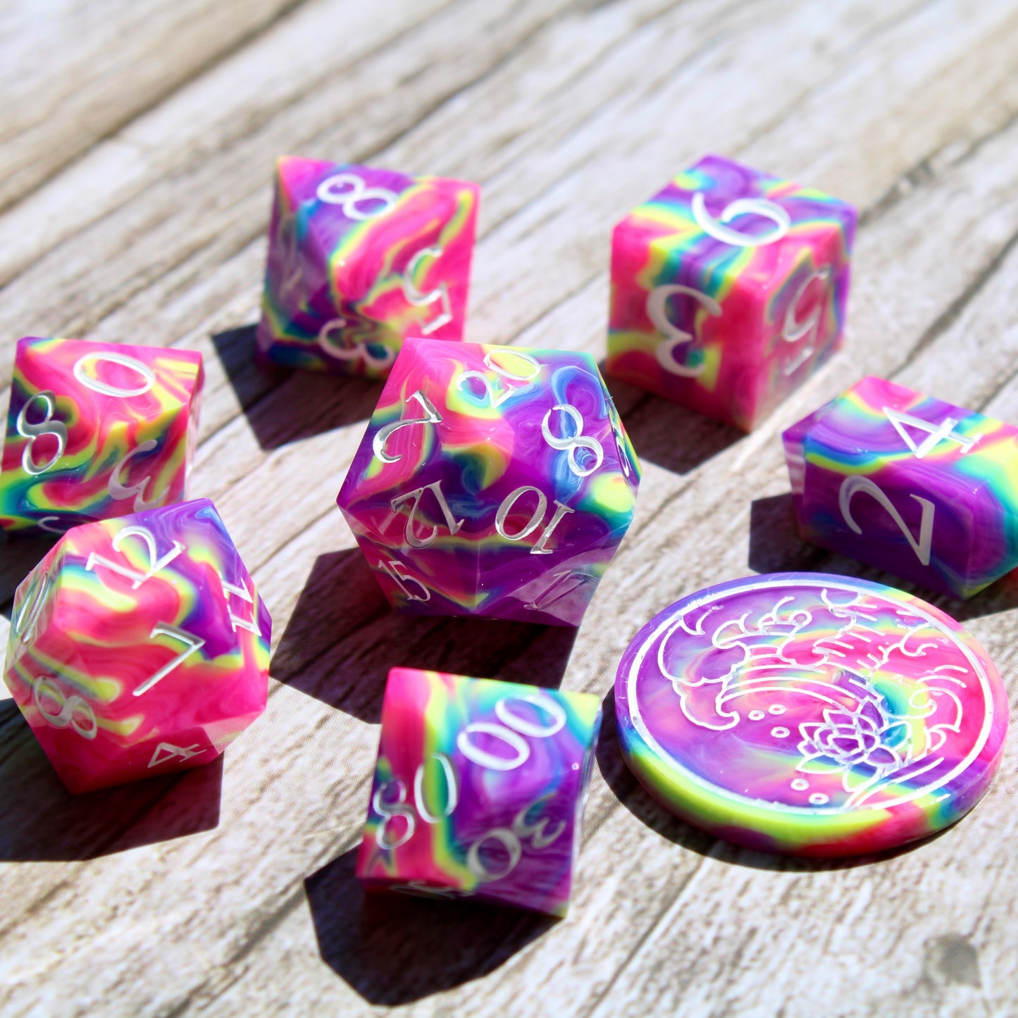 Lisa Fronk Sharp Edge Dice Set