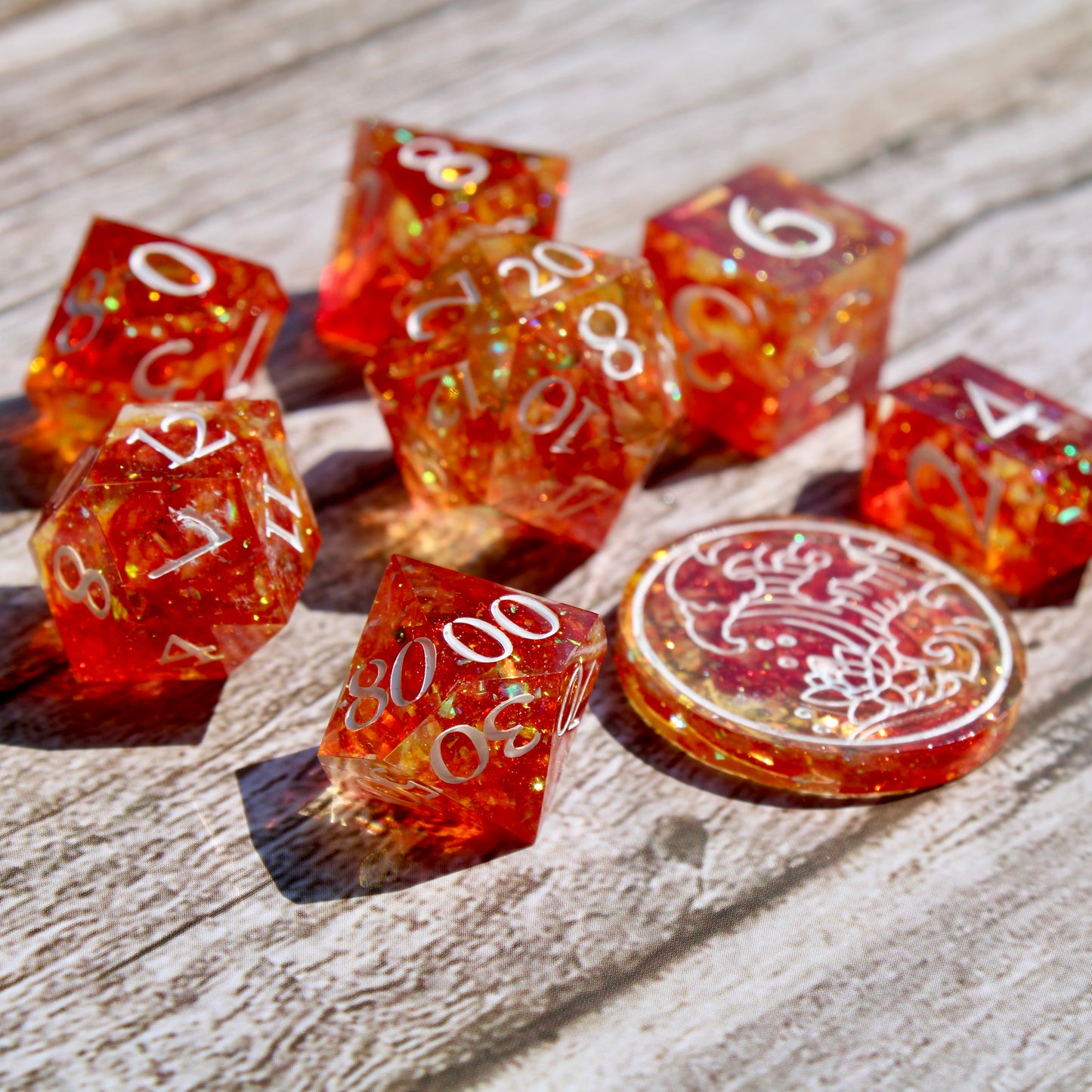 Atlas Sharp Edge Dice Set
