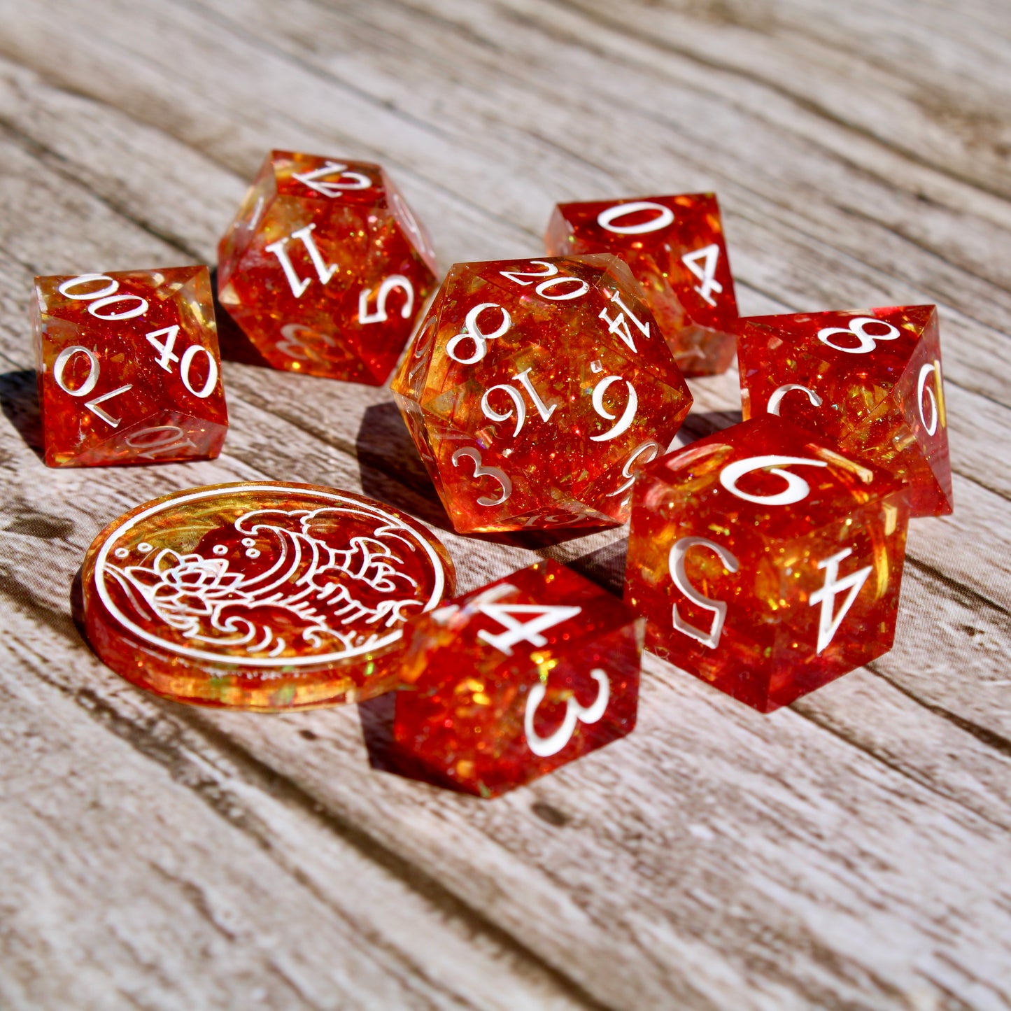 Atlas Sharp Edge Dice Set