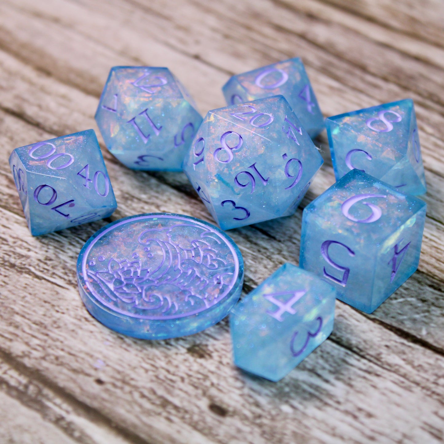 Celestial Dreams Sharp Edge Dice Set