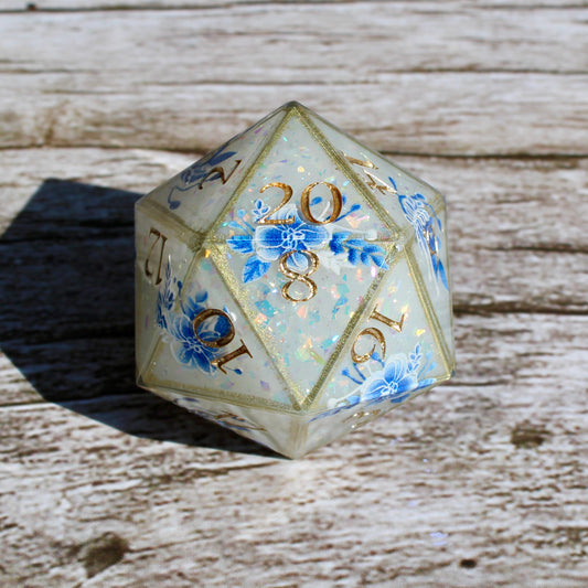 30mm Porcelain Pattern Chonk