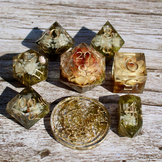 Flower Dice Set