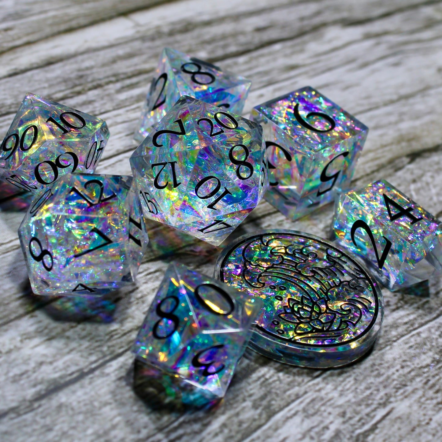 Illusions Sharp Edge Dice Set