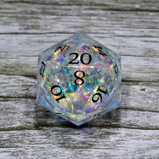 30mm Clear Liquid Core Chonk