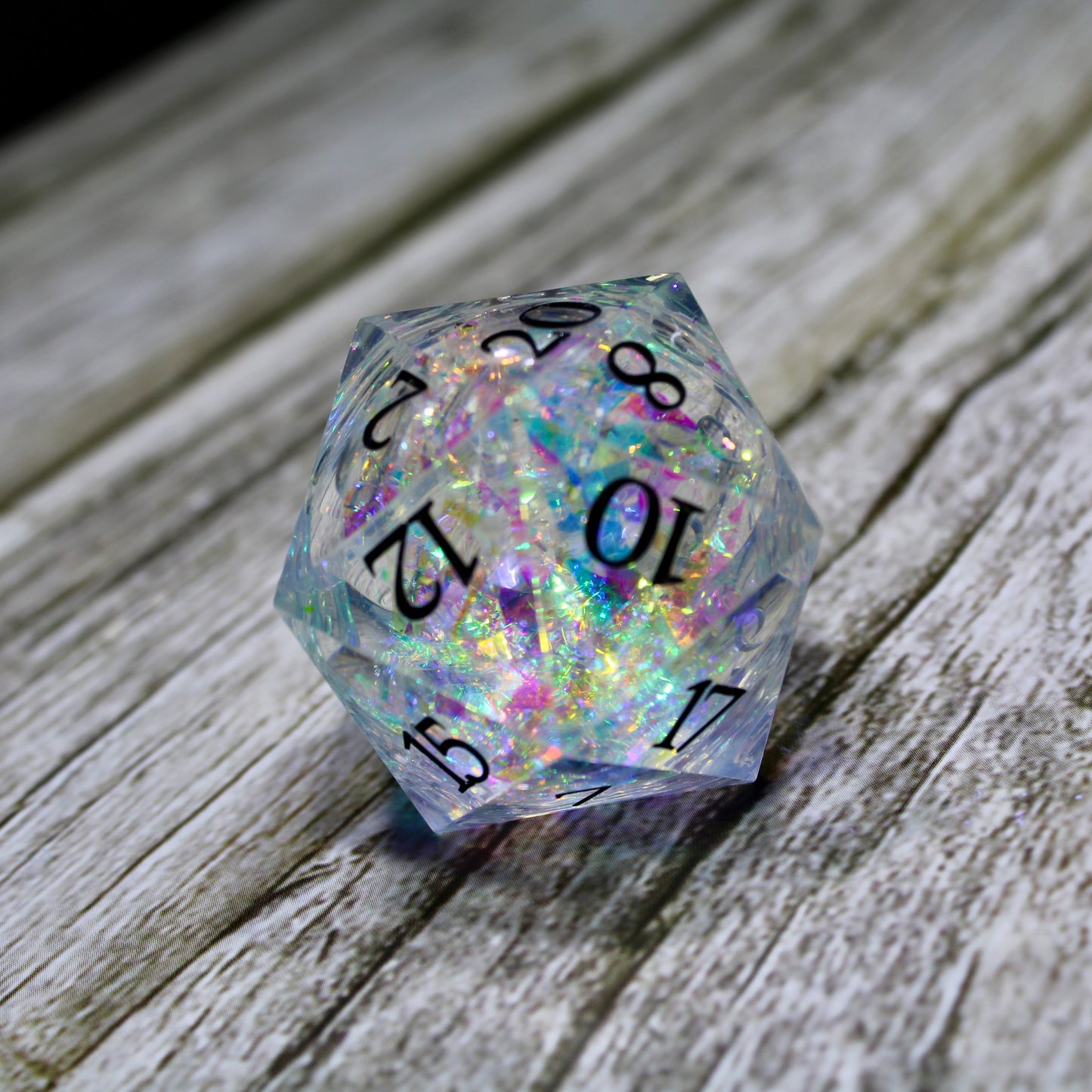 30mm Clear Liquid Core Chonk