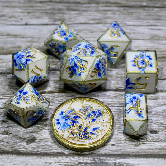Porcelain Pattern Dice Set