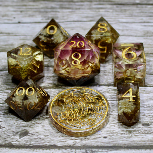 Flower Dice Set