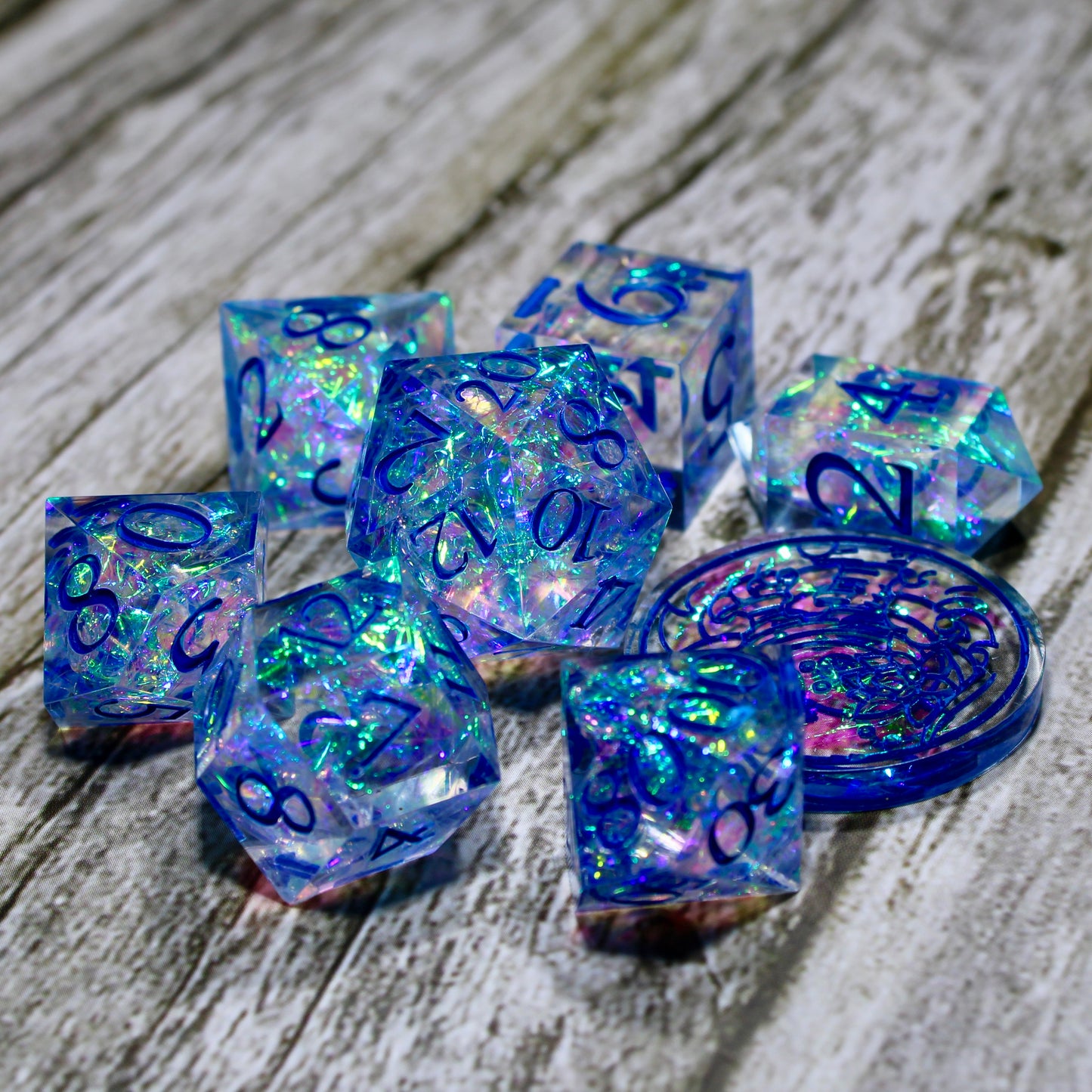 Blusions Sharp Edge Dice Set
