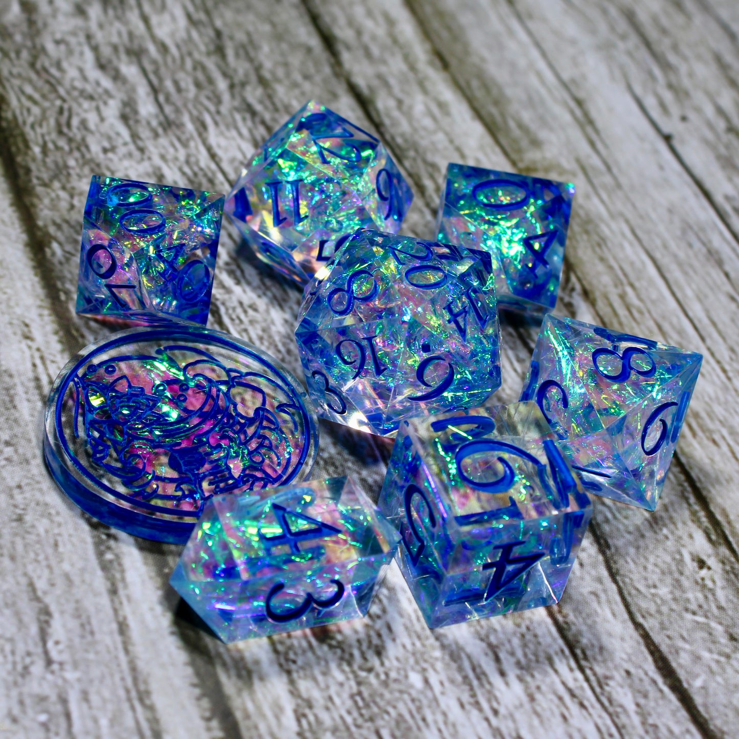 Blusions Sharp Edge Dice Set